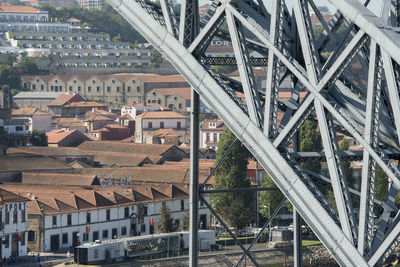 Dom luis i bridge in city