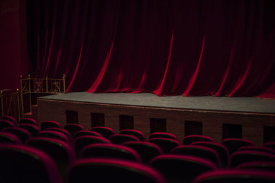 View of chairs at home