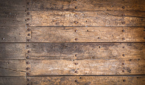 Full frame shot of wooden wall