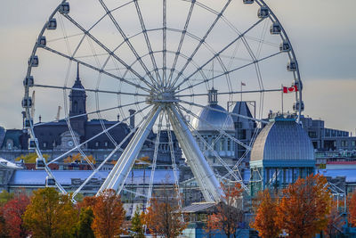 Ferris wheel against sky