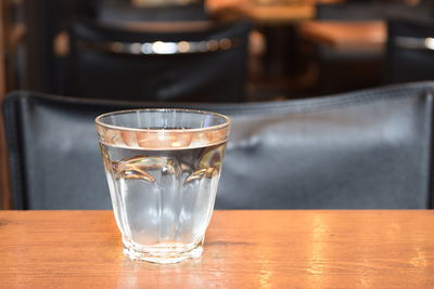 Close-up of drink on table