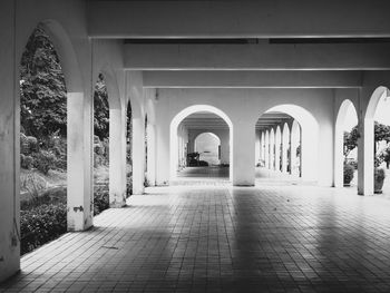 Corridor of building