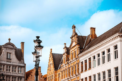 Low angle view of building against sky