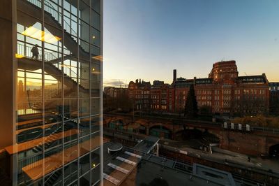 View of buildings in city