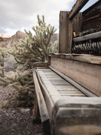 Close-up of piano