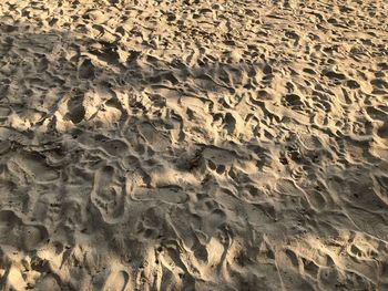 Full frame shot of sand