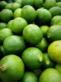 Full frame shot of limes