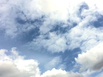 Low angle view of sky