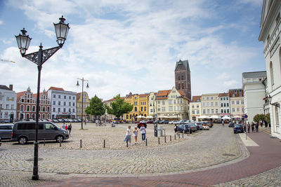 Buildings in city