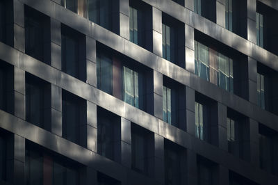 Low angle view of modern building