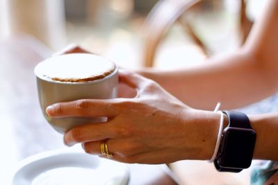 Close-up of coffee cup