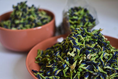 Close-up of vegetables in bowl