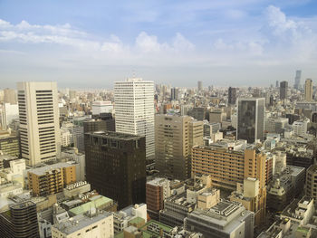 Cityscape against sky