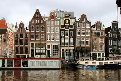 Boats in canal