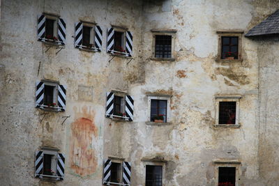 Low angle view of old building