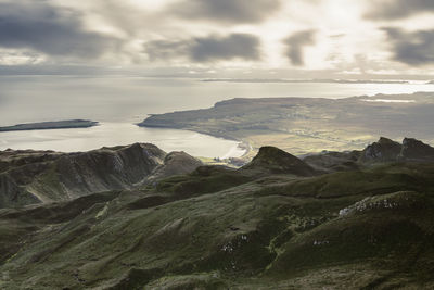Beautiful landscape from the quiraing