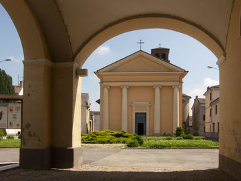 View of historical building