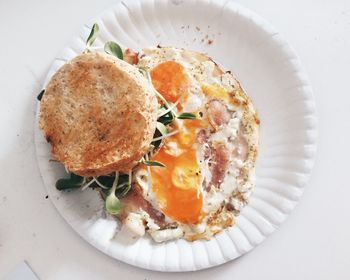 Close-up of food on plate