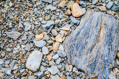 Full frame shot of stones