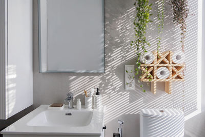 Interior of bathroom