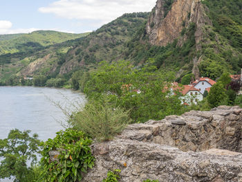 Dürnstein at the danube river