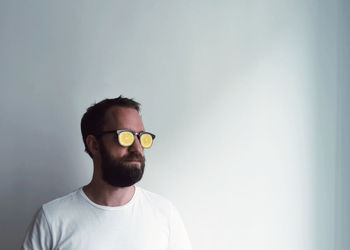 Portrait of young man