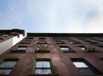 Low angle view of building against sky