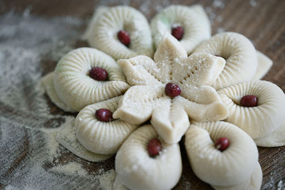 Close-up of cupcakes