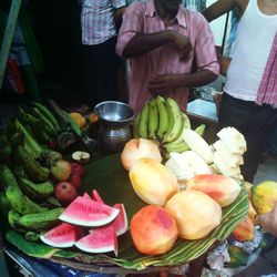 Full frame shot of vegetables for sale at market stall