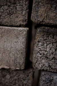 Full frame shot of stone wall