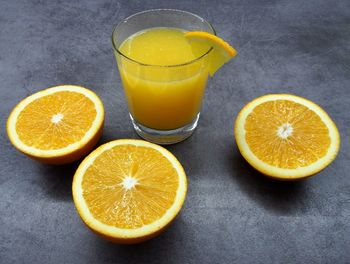 Close-up of yellow juice