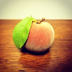 Close-up of fruit on table