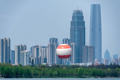 Skyscrapers in city