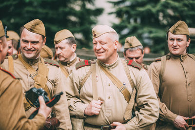 Group of people in traditional clothing