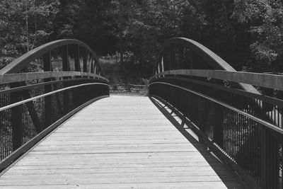 Footbridge over water