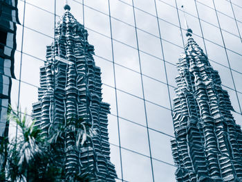 Low angle view of modern building