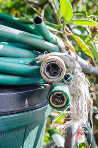 Close-up of metal