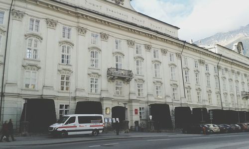 View of buildings in city