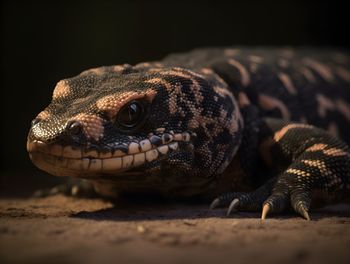 Close-up of lizard