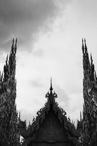 Low angle view of building against sky