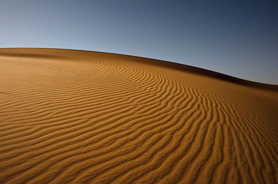 Ripples in the sand