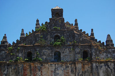 Old building against clear sky