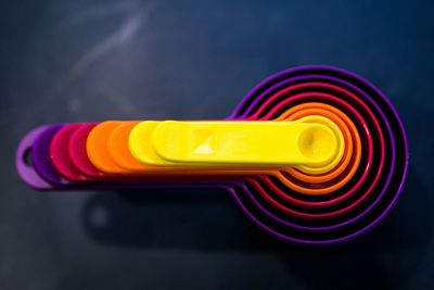 Close-up of multi colored balloons