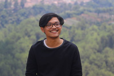 Portrait of a smiling young man