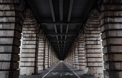 Corridor of historic building