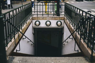 View of railing