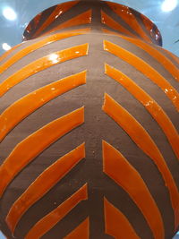 Close-up of orange sky