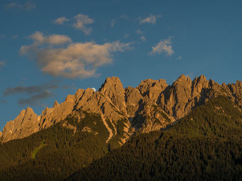 Scenic view of mountain against sky