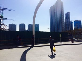 Skyscrapers in city