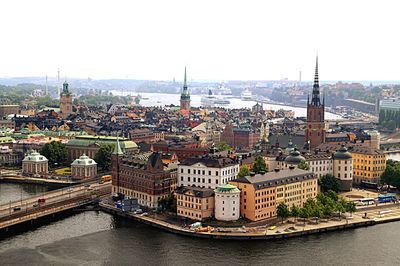 River with buildings in background